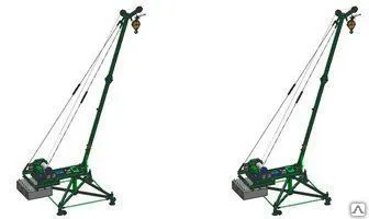 Фото №0 Кран стреловой поворотный "МАСТЕР-3" (кран "Пионер")