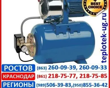 фото Насосное оборудование (насосные станции водоснабжения)