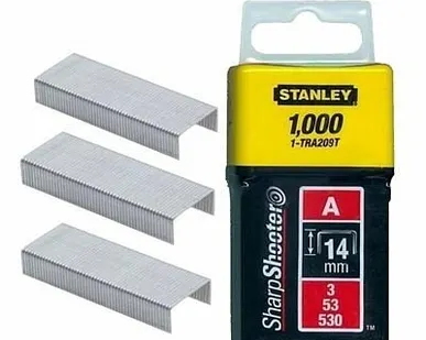 фото Скоба для степлера (12 мм; тип А(53); 1000 шт.) Stanley 1-TRA208T