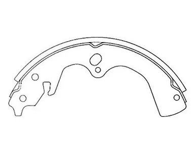 фото Sangsin Brake Колодки тормозные зад (барабан) Sportage 06 ор 0K0452638Z Sangsin SA018