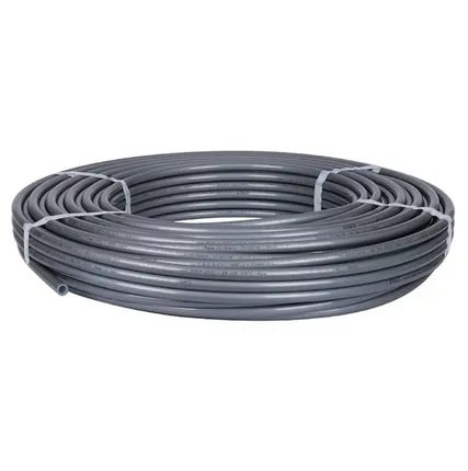 Фото №0 Труба PEХ-а 32*4.4 мм с кислородным слоем EVOH STOUT серая (в бухтах 50 м)