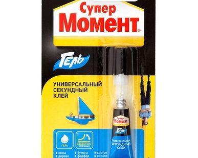 фото Клей "Момент-супер" гель 3гр