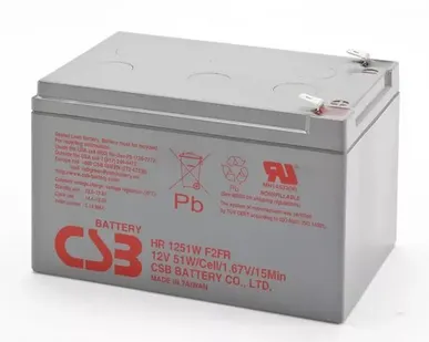 фото Аккумуляторная батарея CSB HR1251W F2 (12В 13Ач)