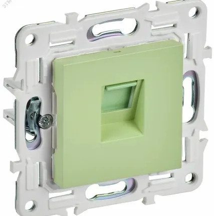 Фото №0 SKANDY Розетка компьютерная RJ45 кат.5E SK-K01G мятный IEK