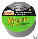 фото Хоз.лента МОМЕНТ алюминевая 25м*48м