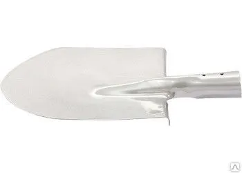 фото Лопата штыковая 260х210мм, нержавеющая сталь, без черенка