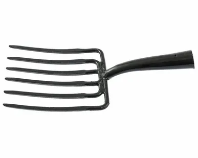 фото Вилы 6 - ти рогие, 195 х 220 мм, кованые, без черенка АРТИ 63839