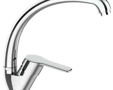 фото Смеситель Wave для кухни, J-излив, артикул WA03