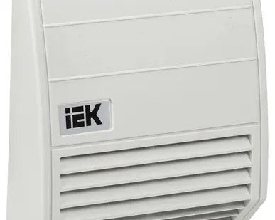 фото Фильтр с защитным кожухом 125х125мм для вентилятора 55куб.м/час IEK YCE-EF-055-55
