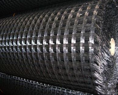 фото Геосетка базальтовая "МЕАСЕТ-Б 40/40-25 Асфальт" с подложкой