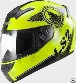 фото Шлем-интеграл LS2 FF352 Fan Hi-Vis Yellow