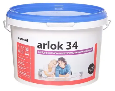 фото Клей для бытового и полукоммерческого линолеума Forbo Arlok 34, 7 кг