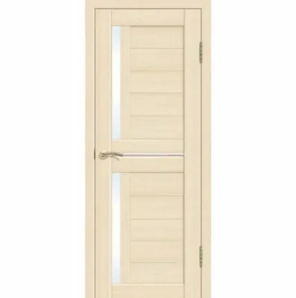 Фото №0 Дверь межкомнатная 202 (La Stella) стекло матовое, экошпон, Ясень Латте 2000х800мм