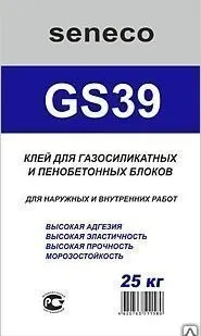 фото Клей Seneco для блоков, 25 кг