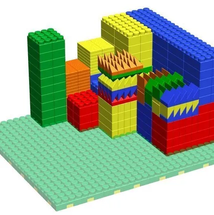 Фото №0 Набор элементов для площадки 144х168см
в