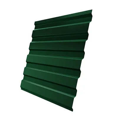 Фото №0 Профнастил С-20 0,45 RAL 6005 зеленый мох 2 м