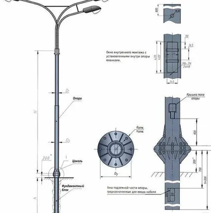Фото №0 Опора силовая фланцевая ОСф-0,4-8,5 вк1-3,0