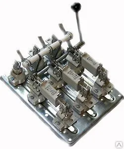 фото Разъединитель-предохранитель РПБ-2/П УХЛ3, 250А, боковая смещённая рукоятка
в