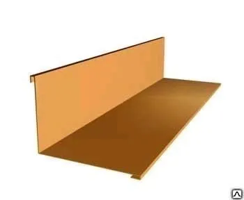 Фото №0 Планка примыкания 140х100х2000 полимер