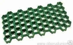 фото Газонная решетка 400х600х40 зеленая