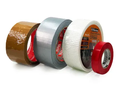 фото Ленты клеющие, скотчи, изоленты, сетки