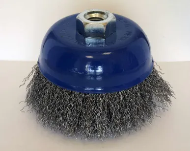 фото Кордщетка для МШУ чашеобразная мягкая ПРАКТИКА 65мм М14, 1, блистер,