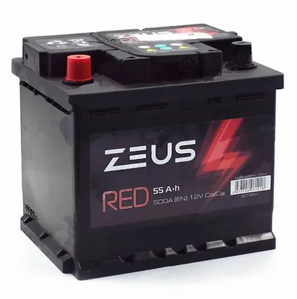 Фото №0 Аккумулятор ZEUS RED 55 Ач п.п. L1