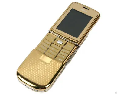 фото Мобильный Nokia 8900 сотовый телефон статусный золотой