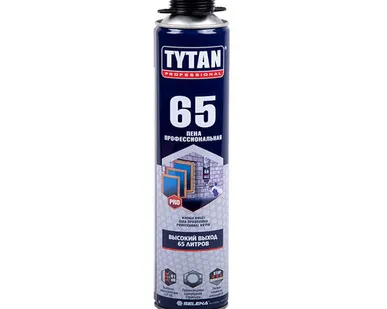 фото Пена монтажная профессиональная TYTAN 65 (О2) 750мл