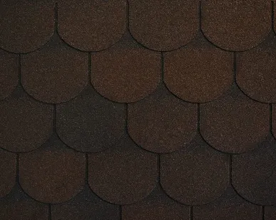 фото Кровельная плитка Ruflex ORNAMI Двойной коньяк