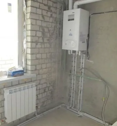 Фото №0 Установить отопительный котел