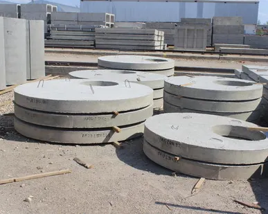 фото Плита перекрытия колодца ПП 15-1