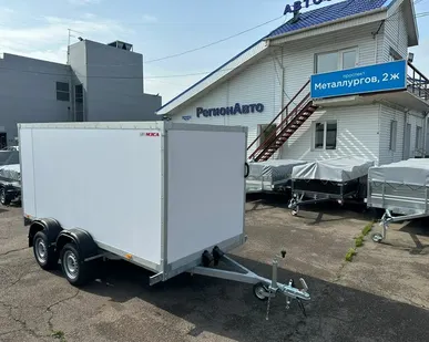 фото Прицеп 817784.003 с аппарелью (кузов: 7,9 м3)