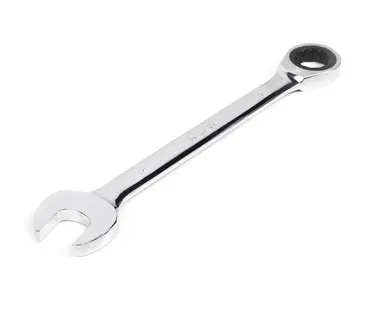 фото Ключ комбинированный трещоточный 32х32 мм хромирование HORTZ