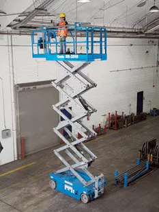 фото Аренда ножничного электрического подъемника Genie GS-3246