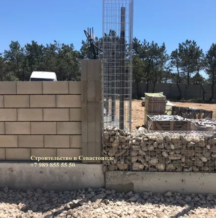 Фото №2 Строительство заборов от фундамента до ворот