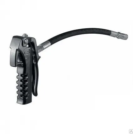 Фото №0 Пистолет для раздачи консистентной смазки с Z-образным шарниром и резиновым