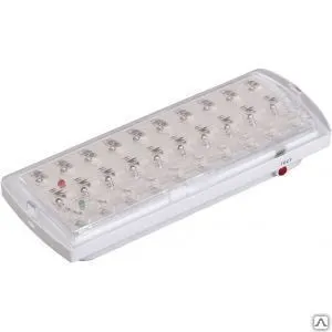 фото Аварийный аккумуляторный светильник дпа 2101 4ч 30led ip20 iek ldpa0-2101-3