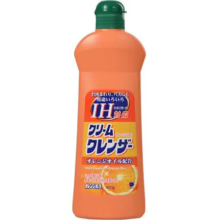Фото №0 Универсальное средство для кухни Daiichi "Orange Boy" Универсальное чистящее средство для различных кухонных поверхностей (подходит для индукционных плит), 400 г.