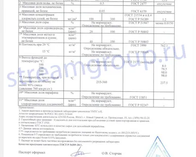 фото Стабильный газовый конденсат ("УТНиИ")