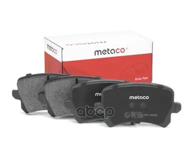 фото 3010017 METACO Колодки тормозные задние дисковые к-кт METACO арт. 3010017