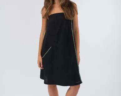 фото Килт женский WoodSon, чёрный лён (Размер 46, арт. WGK5)