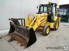 Фото №0 Экскаватор-погрузчик в аренду Komatsu