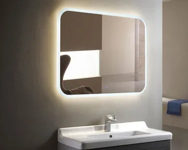 фото Azario Стив зеркало 120х80 с подсветкой, диммером и сенсорным включателем ФР-00002230