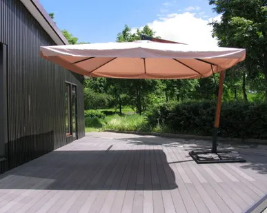 фото Зонт с боковой стойкой 3х3 м усиленный