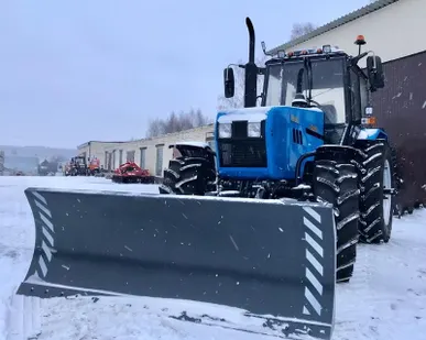 фото Отвал бульдозерный навесной гидроповоротный ОБН-1523 (Азас) для тракторов МТЗ-1221/1523