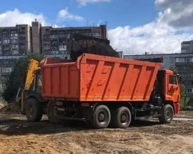 фото Перевозка рабочих сыпучих материалов