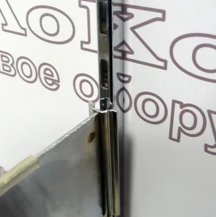 Фото №0 Кронштейн для полок Vertical L=210мм, хром