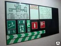 Фото №0 Пленка фотолюминесцентная для планов эвакуации прозрачная 60х40 шт