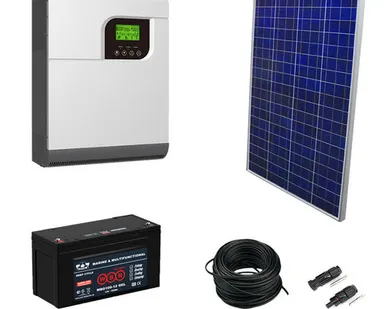 фото Солнечная электростанция 1,0 кВт*ч в сутки ECO GEL MPPT 2024 с крепежом